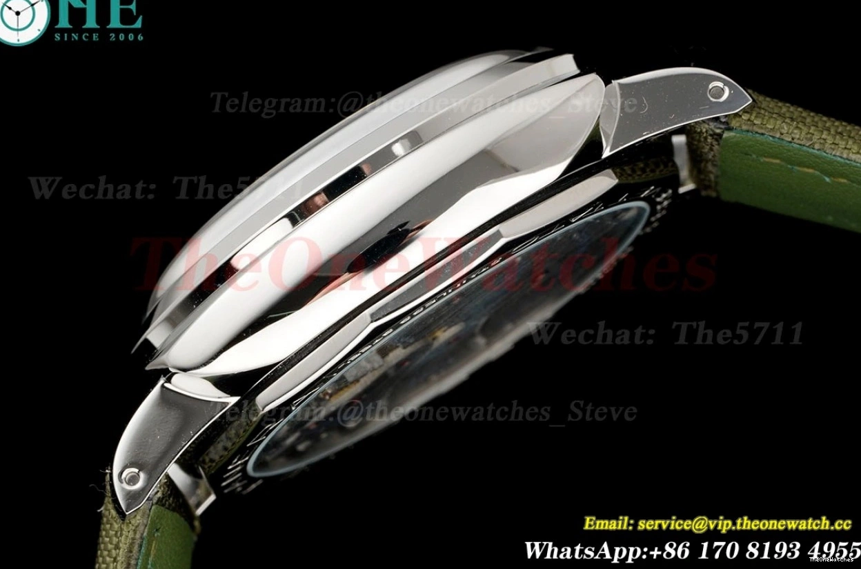 Dial SS 47mm HWF NY Luminor PAM606 Black A3000 0129